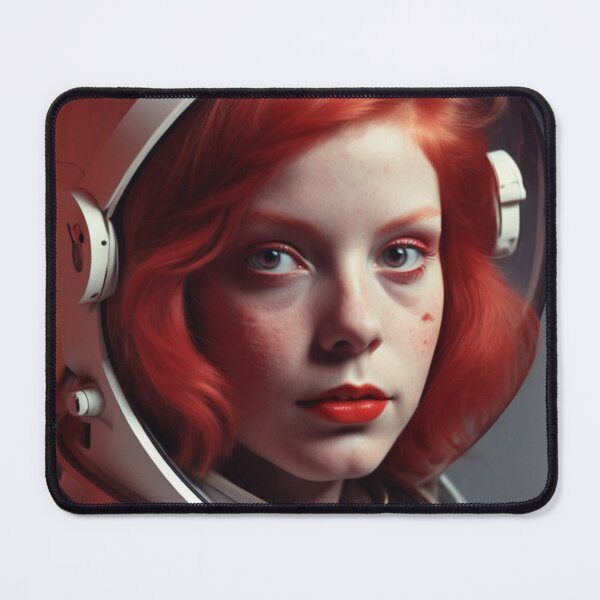 Item preview, Astronaut red girl apollo mission designed and sold by Purpleflex.