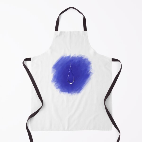 Item preview, Water dropping blue painting designed and sold by Wish Design.