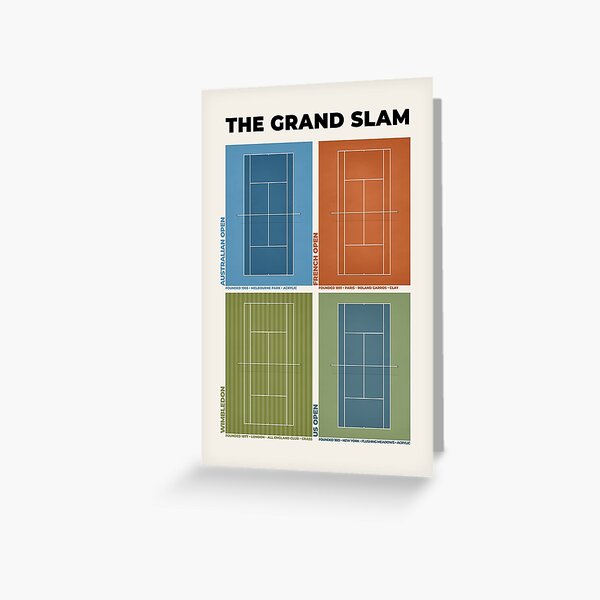 Item preview, The Grand Slam Tennis Court Illustration designed and sold by aio.