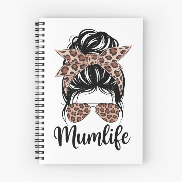 Artikelvorschau, Silhouette mit Leopardenmuster - Mamas Leben entworfen und verkauft von MUV3.