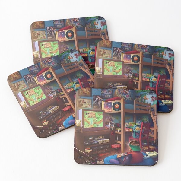 Item preview, Nostalgic 90s Gamer Room Vibes designed and sold by jittersqueens.