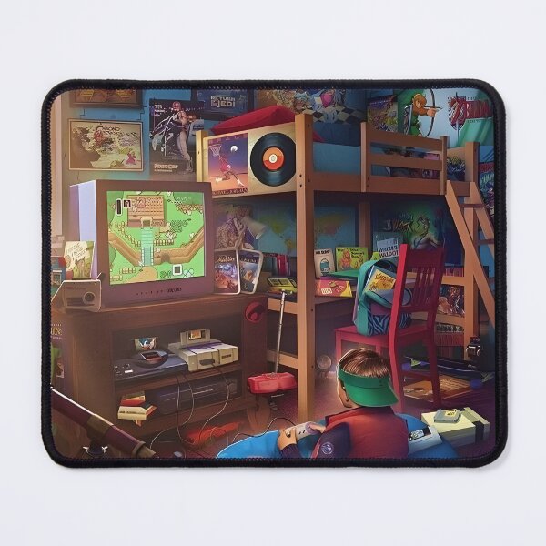 Item preview, Nostalgic 90s Gamer Room Vibes designed and sold by jittersqueens.