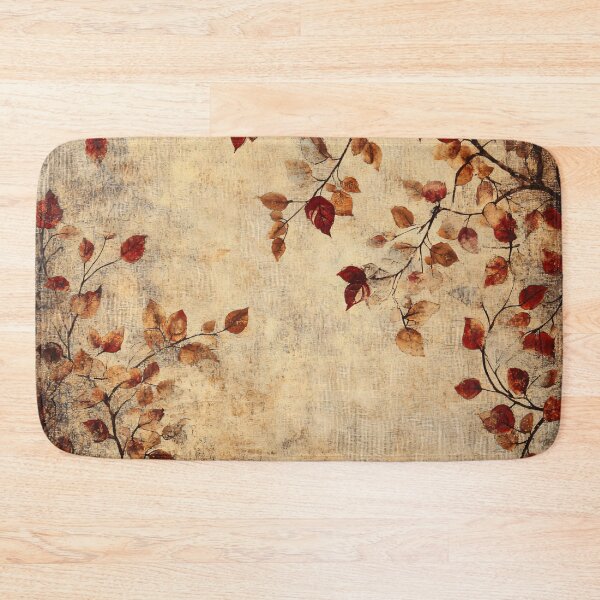 Item preview, Autumn Whisper: Delicate Faded Branches with Fall Leaves designed and sold by Octavia Soldani.