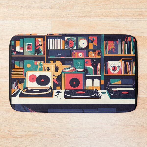 Item preview, Retro Vinyl records from the 70's and 80's designed and sold by Wit & Wear Company.
