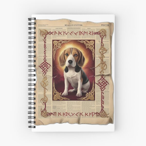 Item preview, Antique Beagle Illustration on Aged Parchment designed and sold by NeatThingLover.