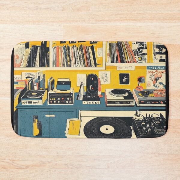 Item preview, Retro Vinyl records from the 70's and 80's designed and sold by Wit & Wear Company.