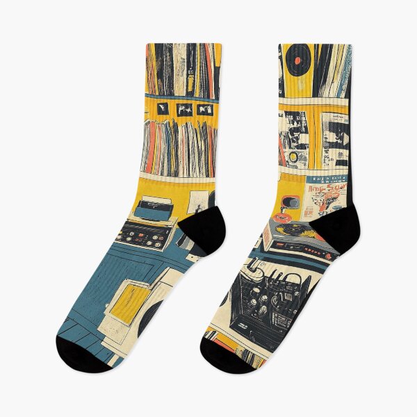 Item preview, Retro Vinyl records from the 70's and 80's designed and sold by Wit & Wear Company.