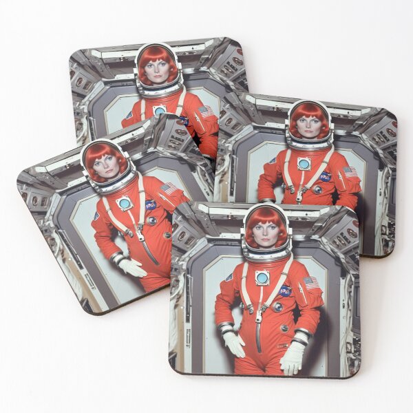 Item preview, Astronaut red women apollo mission designed and sold by Purpleflex.