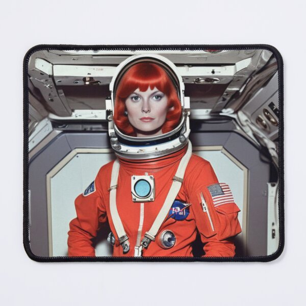 Item preview, Astronaut red women apollo mission designed and sold by Purpleflex.