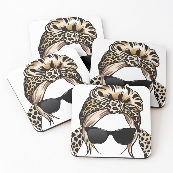 Item preview, Fashionable Silhouette Leopard Headband for Women designed and sold by MUV3.