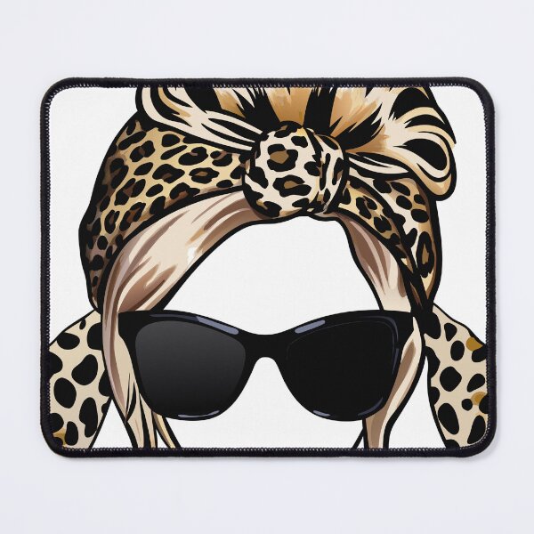 Item preview, Fashionable Silhouette Leopard Headband for Women designed and sold by MUV3.