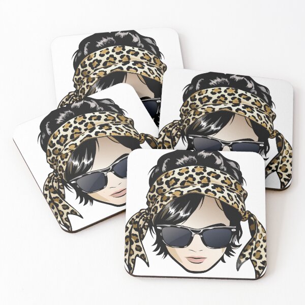 Item preview, Fashionable Silhouette Leopard Headband for Women designed and sold by MUV3.