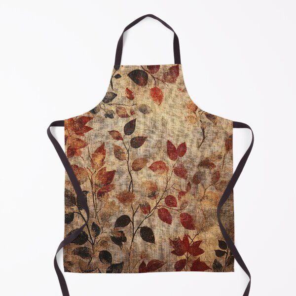 Item preview, Whispering Leaves: Rustic Autumn Foliage on Aged Canvas designed and sold by Octavia Soldani.