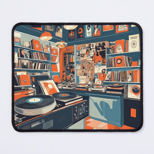 Item preview, Retro Vinyl records from the 70's and 80's designed and sold by Wit & Wear Company.