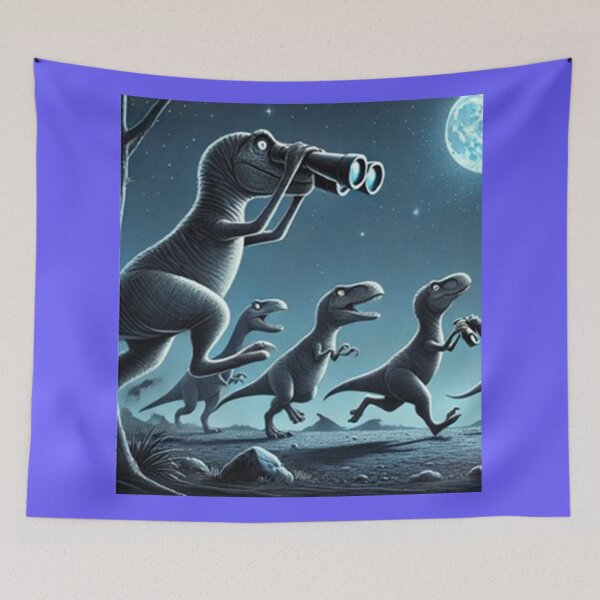 Item preview, Sprinting dinosaurs  designed and sold by annenambiro.