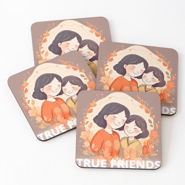 Item preview, Friendship - True Friends designed and sold by TrendyGalaxy.