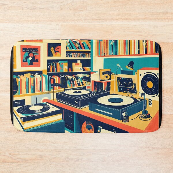 Item preview, Retro Vinyl records from the 70's and 80's designed and sold by Wit & Wear Company.