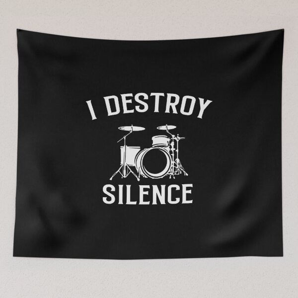 Item preview, I DESTROY SILENCE  designed and sold by Buntrockstore.