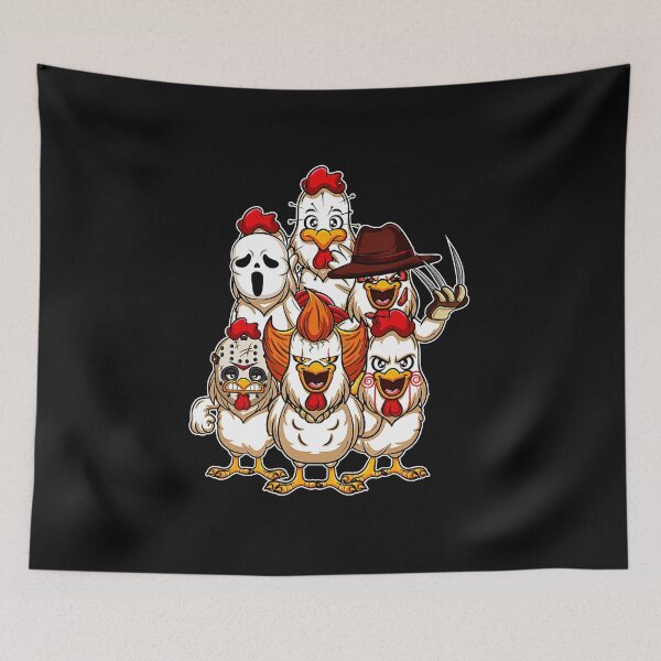 Item preview, My Little Horror Crew - Halloween Chicken Horror Movie designed and sold by SavannalCronam.