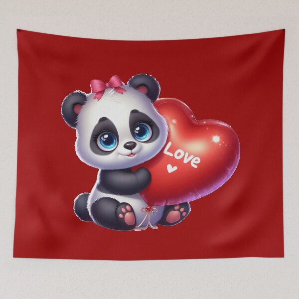 Item preview, Valetine Panda 10 designed and sold by PANDALOVEART.