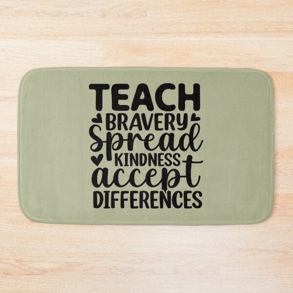 Item preview, Teach Accept Differences designed and sold by UniqVibe.