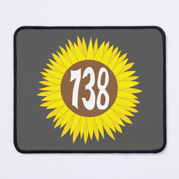 Item preview, Hand Drawn California 738 Area Code Sunflower designed and sold by itsrturn.