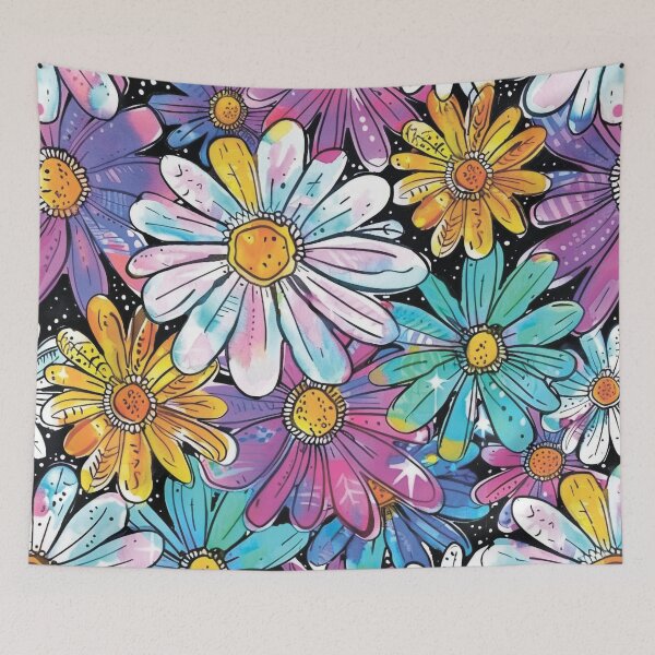 Item preview, Floral pattern.Colorful flowers.Flower field.Wild flowers. designed and sold by MagelliShop.