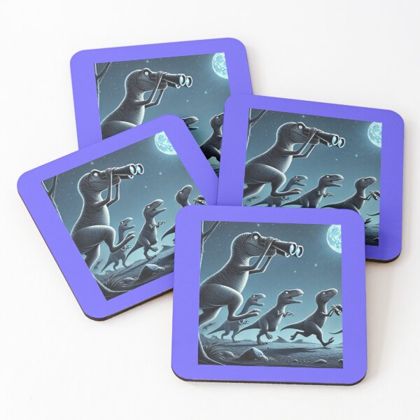 Item preview, Sprinting dinosaurs  designed and sold by annenambiro.