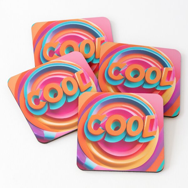 Item preview, Vibrant COOL Typography Gifts designed and sold by Marcin-PL.