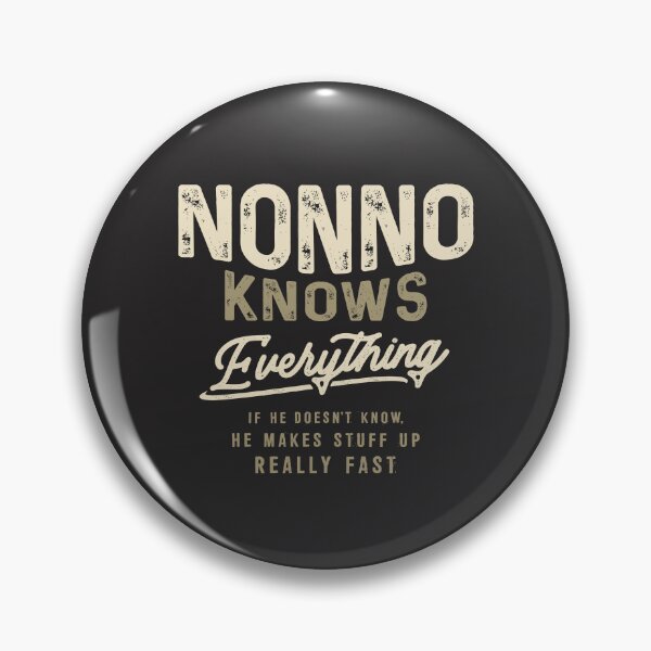 Item preview, Nonno Knows Everything - Grandparents Day designed and sold by cidolopez.
