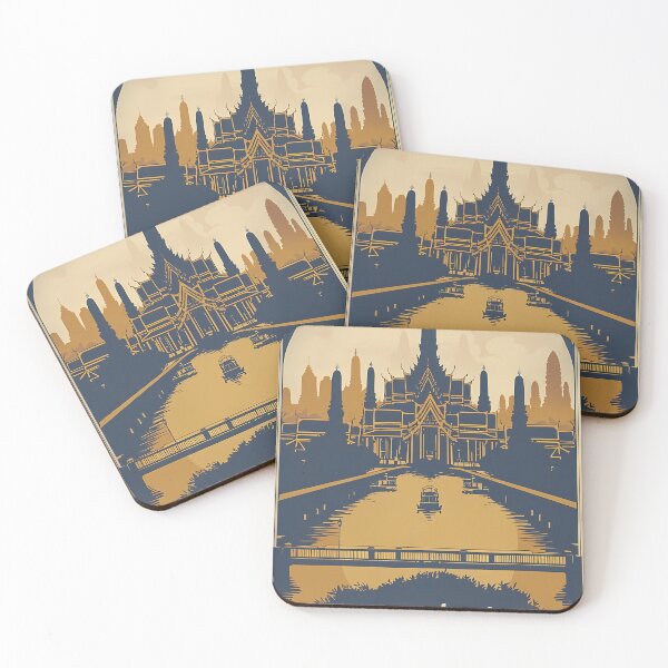 Item preview, Bangkok Eternal: Illustrated Memories designed and sold by MidArtForge.