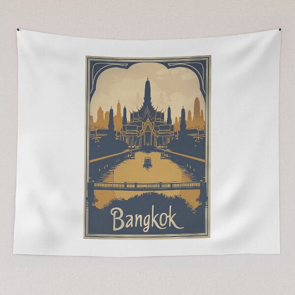 Item preview, Bangkok Eternal: Illustrated Memories designed and sold by MidArtForge.