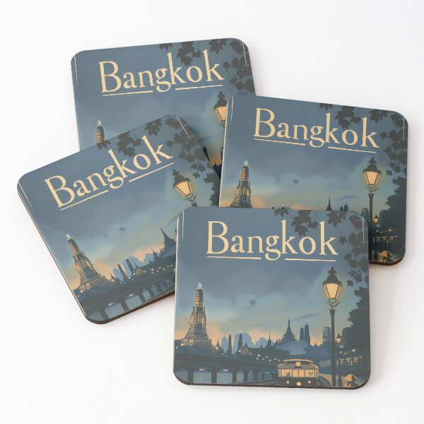 Item preview, Bangkok Eternal: Illustrated Memories designed and sold by MidArtForge.