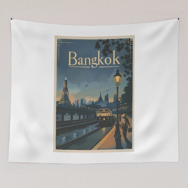 Item preview, Bangkok Eternal: Illustrated Memories designed and sold by MidArtForge.