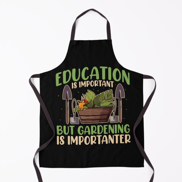 Item preview, Education Is Important but Gardening Is Importanter, Counselor Teacher ADHD Mental Health, Special Education Teacher, Sarcastic Teacher designed and sold by behindthefacts.