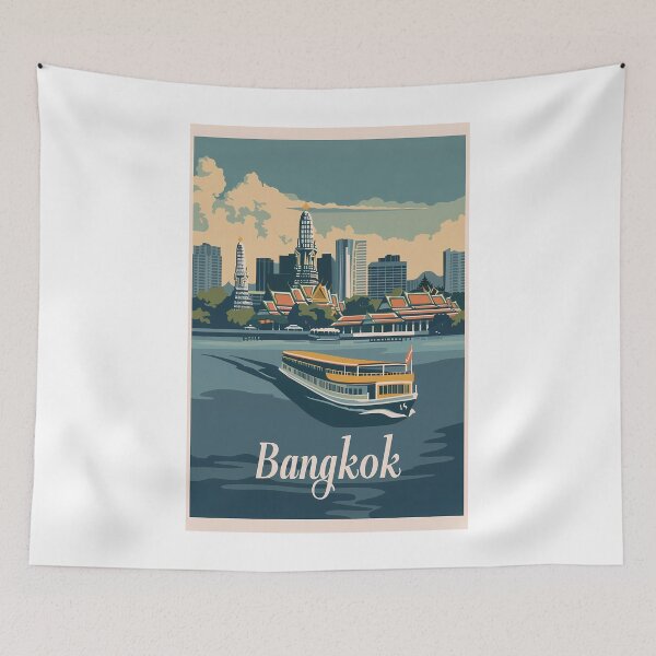 Item preview, Bangkok Eternal: Illustrated Memories designed and sold by MidArtForge.