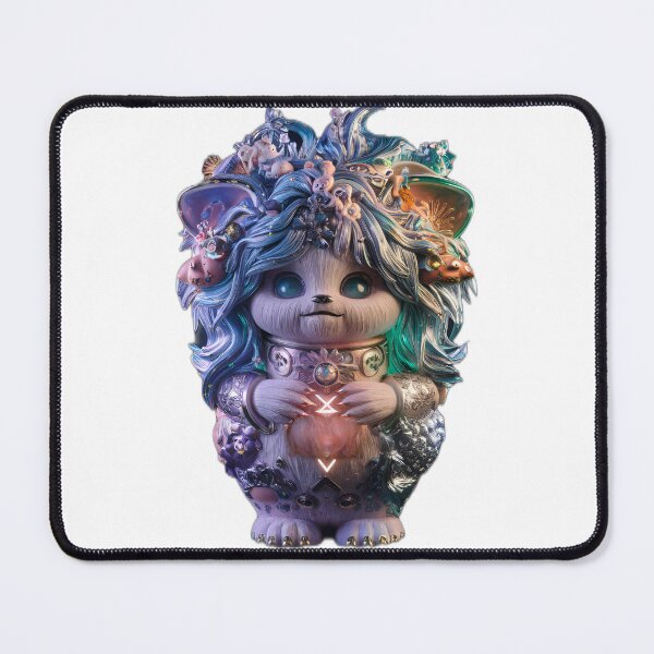 Item preview, Magical Hairy Creatures of Fantasy Land " EL JAL-MAL " designed and sold by MUV3.