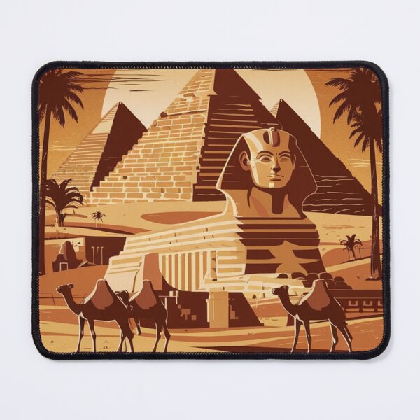 Item preview, Cairo Vintage Travel Poster designed and sold by TravelerRat.