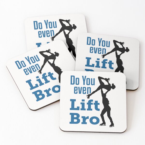 Item preview, Do You  Even Lift Bro Ice Skating Men Pairs designed and sold by jaygo.
