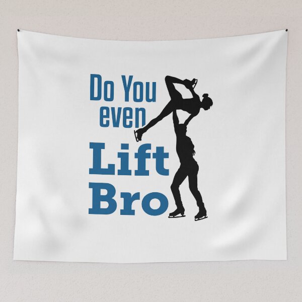 Item preview, Do You  Even Lift Bro Ice Skating Men Pairs designed and sold by jaygo.