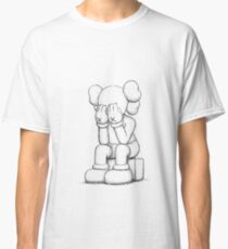 Camiseta clásica Kaws triste