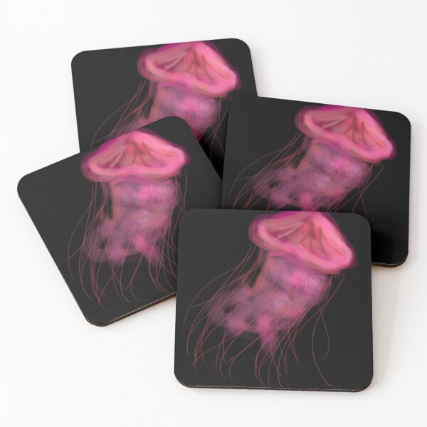 Item preview, Pink Meanie Jellyfish designed and sold by E-Shu.