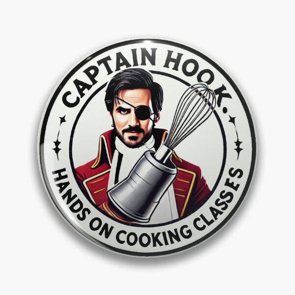 Artikelvorschau, Captain Hook – Kochkurse entworfen und verkauft von Random-Reality.