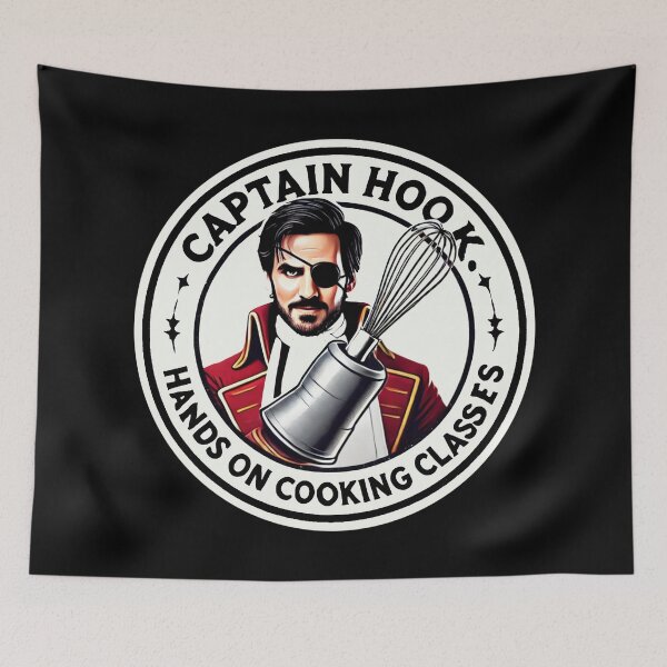 Item preview, Captain Hook - Cooking Classes designed and sold by Random-Reality.