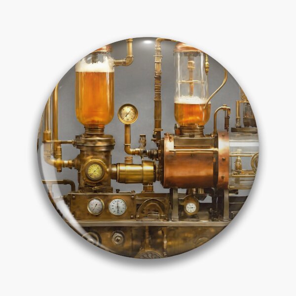 Item preview, Steampunk - Beermaker - The wonders of beer making designed and sold by Mike Savad Photography.