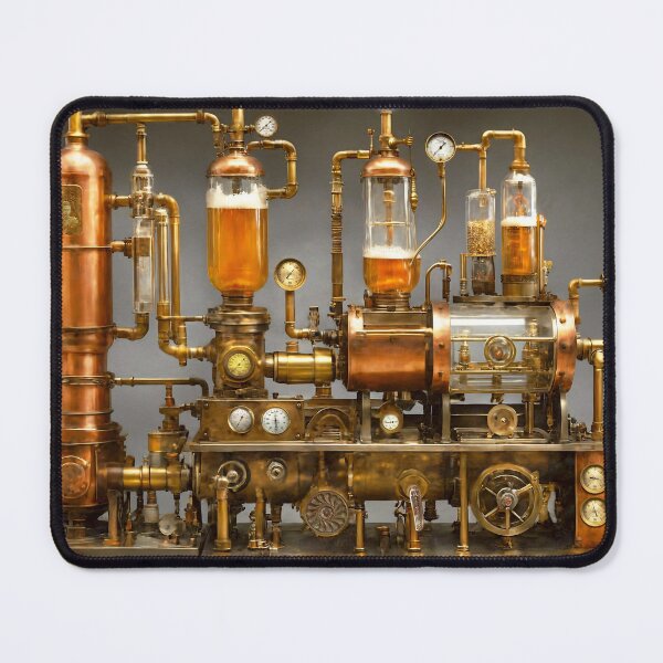 Item preview, Steampunk - Beermaker - The wonders of beer making designed and sold by Mike Savad Photography.