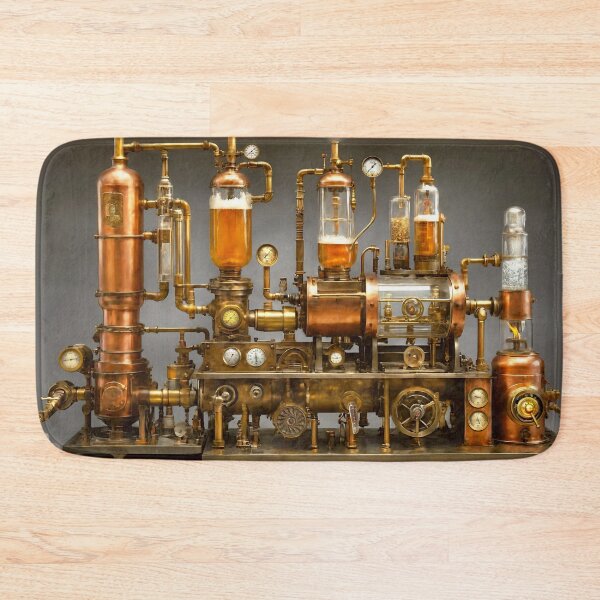 Item preview, Steampunk - Beermaker - The wonders of beer making designed and sold by Mike Savad Photography.