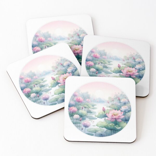 Item preview, "Floating Dreams: The Allure of Water Lilies" designed and sold by Kriebelt.