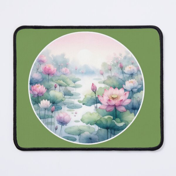 Item preview, "Floating Dreams: The Allure of Water Lilies" designed and sold by Kriebelt.