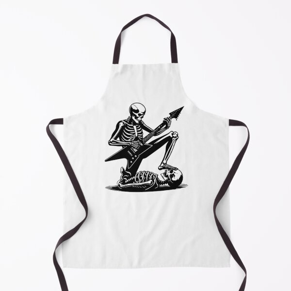 Item preview, Cool Rock Lover, Skeleton Playing Electric Guitar, Halloween 2025 designed and sold by ArtByKatti.